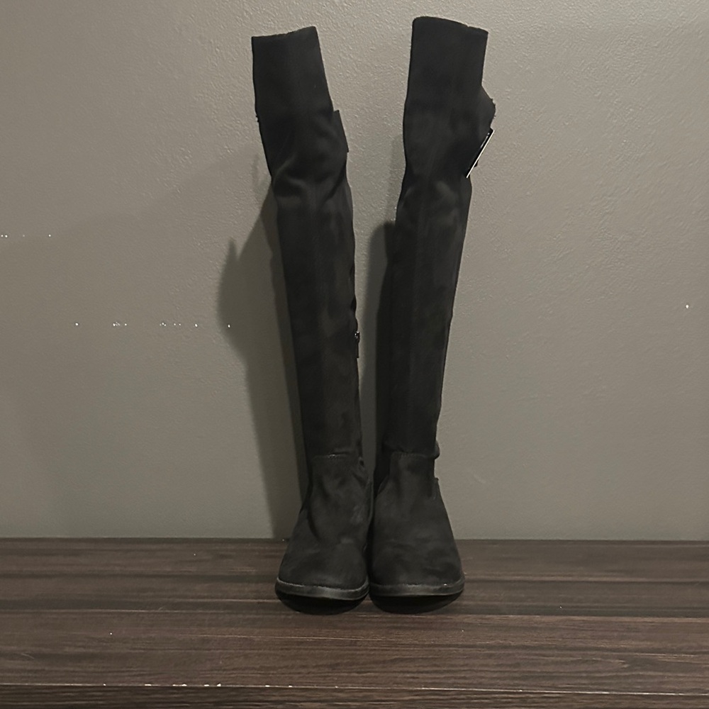 Black Over-the-Knee Boots